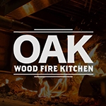 Oak Wood Fire Kitchen Logo | My Local Utah