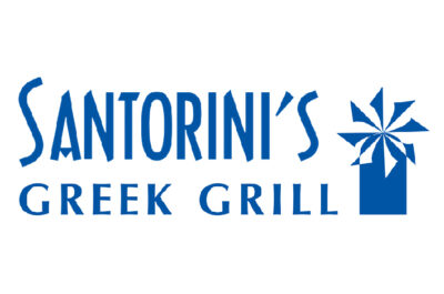 Santorini's Greek Grill Logo | My Local Utah