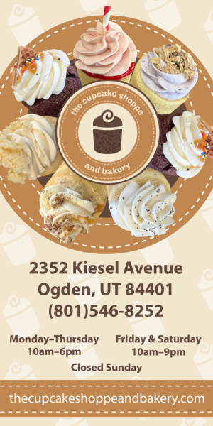 My local utah ad - the cup cake shoppe and bakery