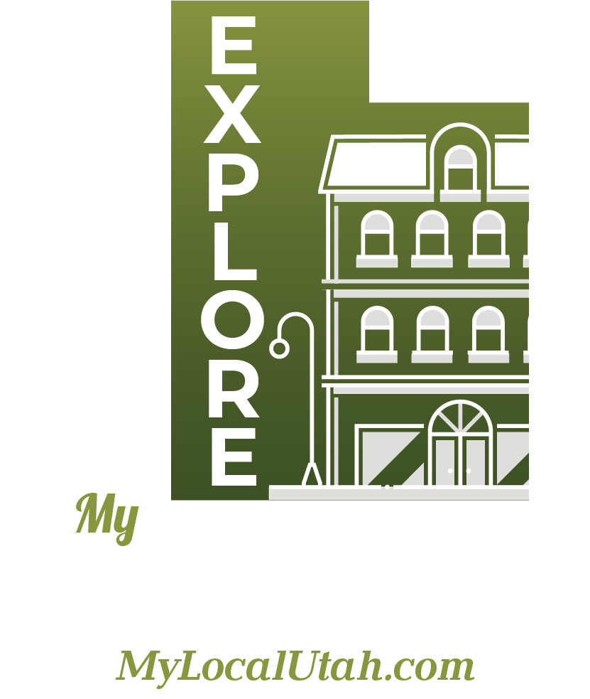 My local utah explore historical businesses sticker.
