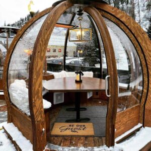 Elevating winter dining exploring nine of utah's alpenglobe restaurants Unique and cozy spaces for date nights or family gatherings Beautiful settings provide an unparalleled experience My local utah