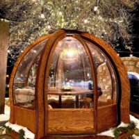 Alpenglobe private dining shelters cafe galleria wintertime | My Local Utah Elevating winter dining exploring nine of utah's alpenglobe restaurants Unique and cozy spaces for date nights or family gatherings Beautiful settings provide an unparalleled experience My local utah