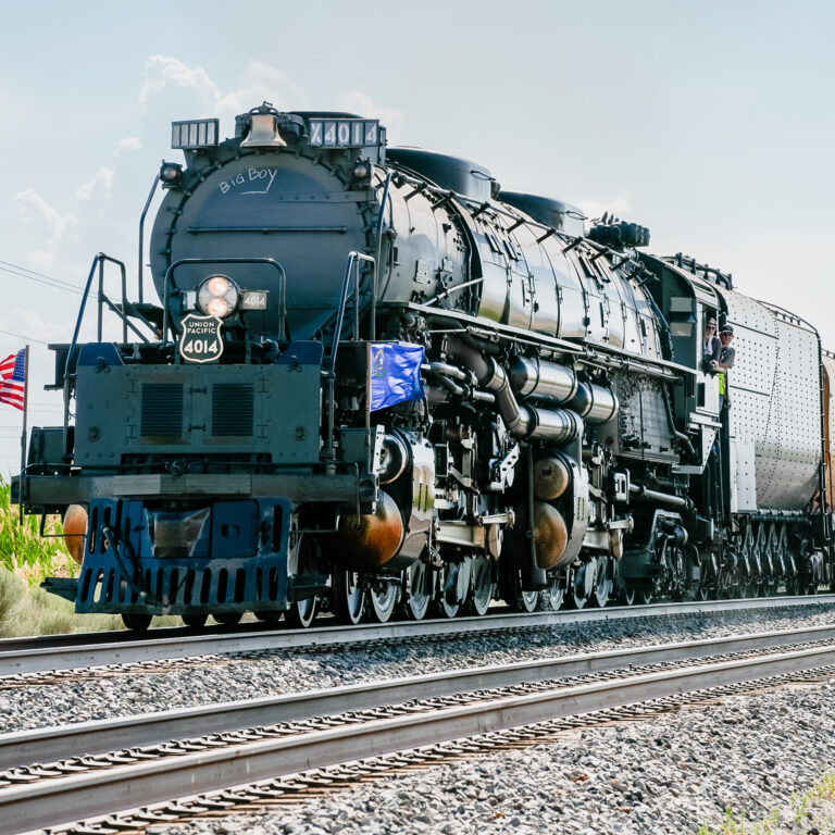 Union Pacific Big Boy 4014 on display at Ogden’s Union Station, Utah.