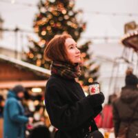 Ogden winter market with local vendors and visitors browsing holiday crafts and artisanal goods in a festive setting My local utah