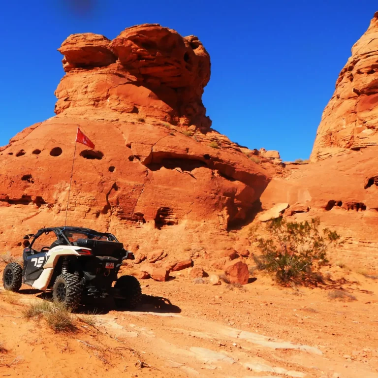 Sand Mountain features many unusual many unusual rock formations