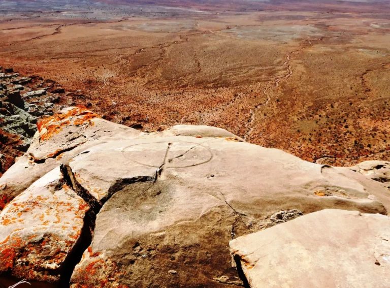 The water glyph we were looking for when we planned our trip to Lost Spring Mesa