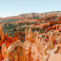 Bryce canyon hoodoos and stunning views during spring in utah my local utah