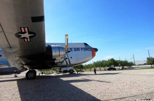 another view – the b-29 superfortress – straight flush.